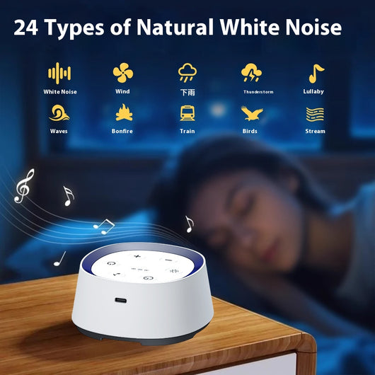 Luz Nocturna Calmante con 24 Músicas Relajantes e Inductor de Sueño para Bebés - Image 3