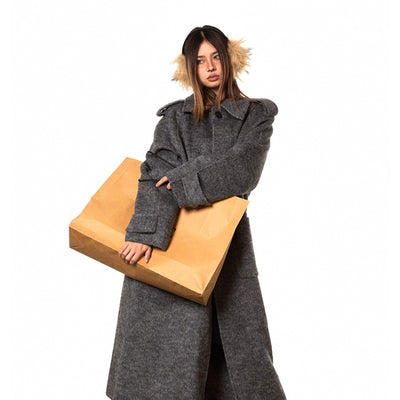 Abrigo de Lana Doble Faz Artesanal Premium para Otoño e Invierno - Image 3