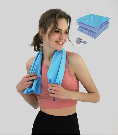 Toalla Deportiva de Microfibra Doble Felpa Secado Rápido - Image 12