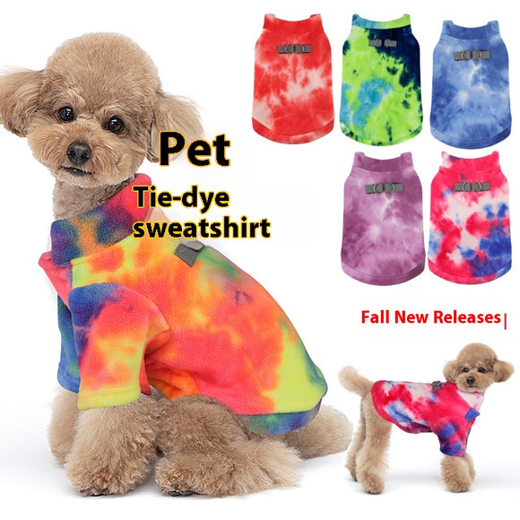 Ropa Tie Dye para Mascotas - Colección Otoño e Invierno