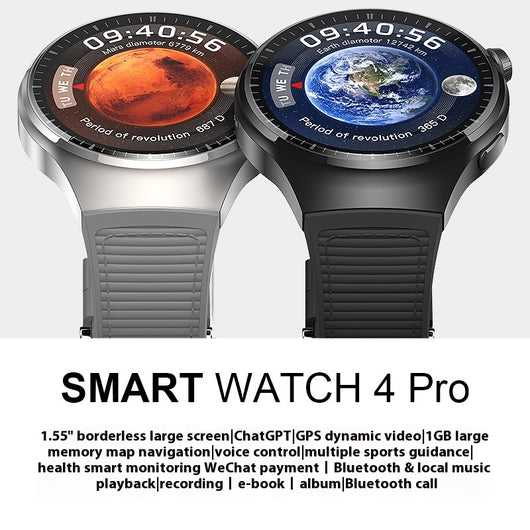 Reloj Inteligente con Monitor de Salud y Grabación - Image 3