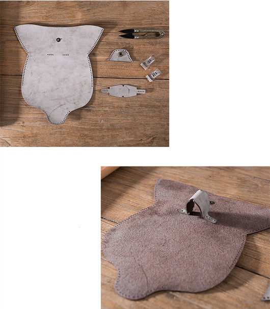 Estuche para Lentes de Cuero Fog Wax Costura Manual - Image 15