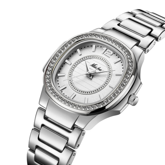 Reloj de Moda Casual para Mujer con Detalles de Diamantes - Image 6