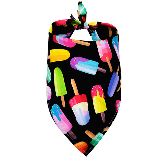 Pañuelo Triangular Absorbente para Perros - Diseño Frutas de Verano - Image 5