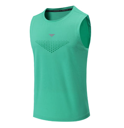 Camiseta Sin Mangas Elástica y Transpirable para Hombre Talla Grande - Image 16