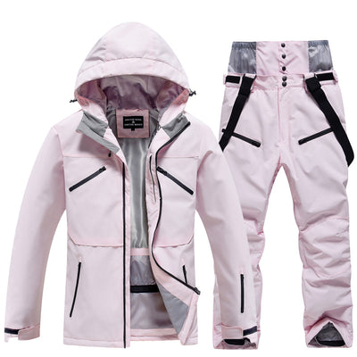 Traje de Esquí Doble Tabla para Hombre y Mujer - Abrigo Térmico Invernal - Image 39