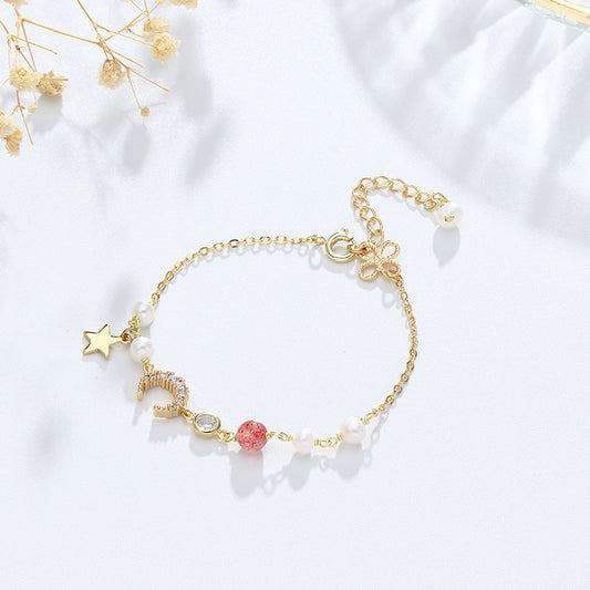 Pulsera de Cristal Natural para Mujer