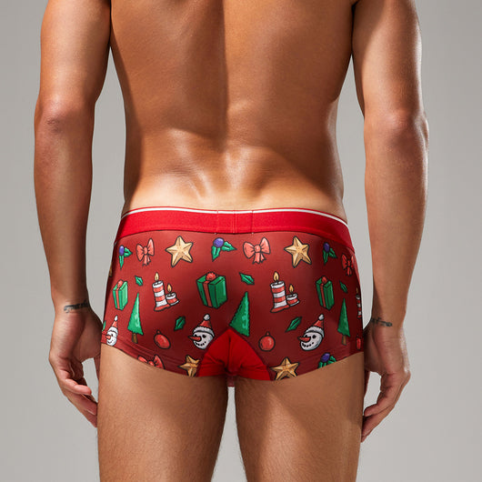 Calzoncillos Hombre Navidad Estampado Cintura Media Slim Fit - Image 30