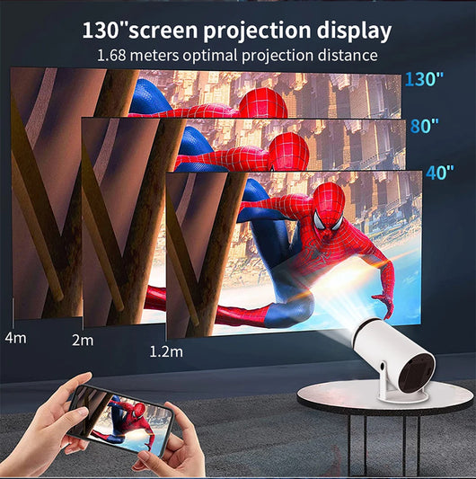 Pantalla de Proyección Inteligente Hy300 HD con Montaje Automático - Image 19