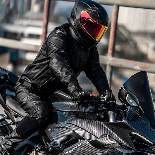 Pantalones de Cuero Impermeables para Motociclista - Hombre y Mujer - Image 3