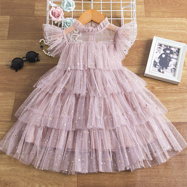 Falda Tutú de Tul Elegante para Fiestas Infantiles