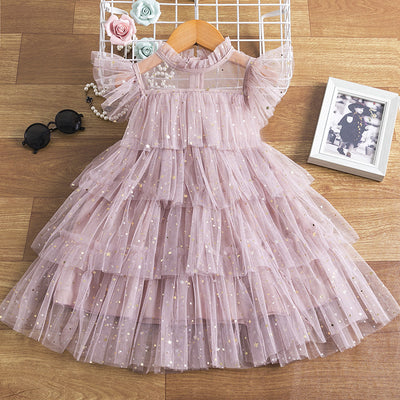 Falda Tutú de Tul Elegante para Fiestas Infantiles
