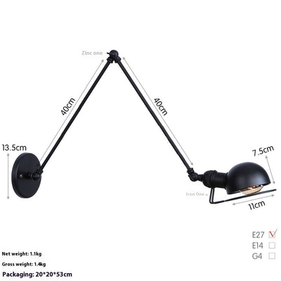 Lámpara LED de Pared Articulada para Estudio y Dormitorio - Image 20