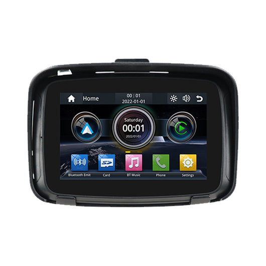 GPS Moto 5 pulgadas Wireless CarPlay Impermeable Portátil - Image 3