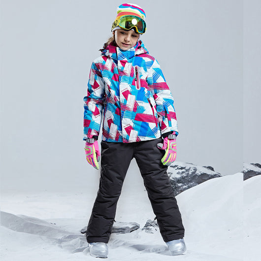 Chaqueta Impermeable para Esquí Infantil - Diseño Versátil para Tabla Simple y Doble - Image 15