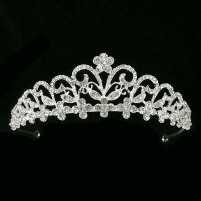 Diadema de Novia con Cristales Ojo de Caballo - Joyería Nupcial Europea y Americana - Image 10