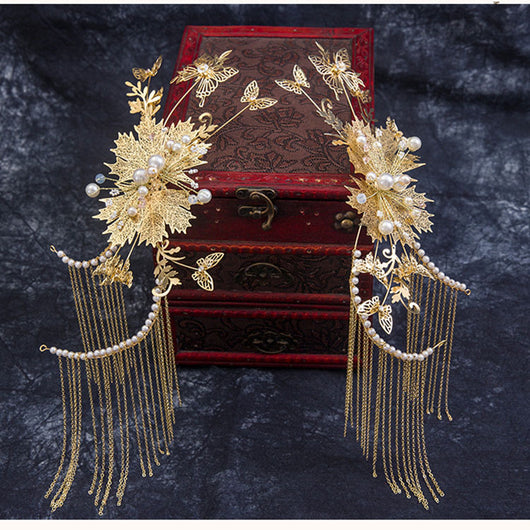 Aretes de Novia Chinos Artesanales con Borla - Joyería Tradicional para Ceremonias - Image 10
