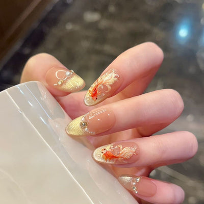 Uñas Postizas Efecto Ojo de Gato - Diseño Corto y Elegante - Image 6