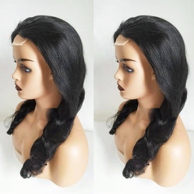 Peluca Cierre de Encaje Onda Natural Cabello Humano - Image 3