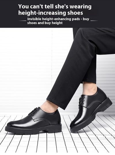 Zapatos de Cuero para Hombre con Plataforma Elevadora 10cm - Estilo Ejecutivo - Image 19