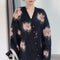 Suéter Abrigo Floral para Mujer - Otoño e Invierno