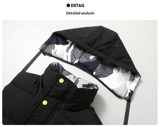 Chaleco Acolchado Grueso para Hombre - Abrigador y Versátil - Image 15