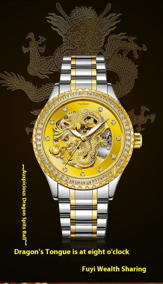 Reloj Automático Mecánico Resistente al Agua para Hombre - Image 25