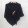 Poncho Triangular de Cuero Hueco Estilo Coreano - Abrigo Elegante de Color Liso