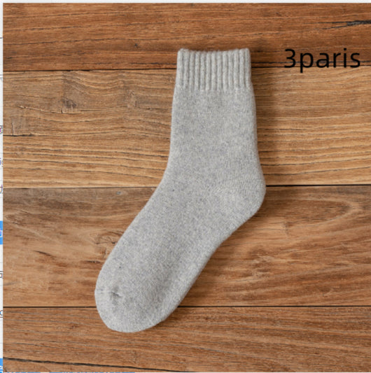 Calcetines Térmicos Gruesos para Hombre - Lana Cálida Tubo Medio - Image 10
