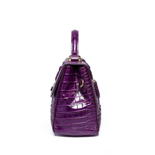 Bolso Mensajero de Cuero para Mujer con Patrón de Peces - Image 17