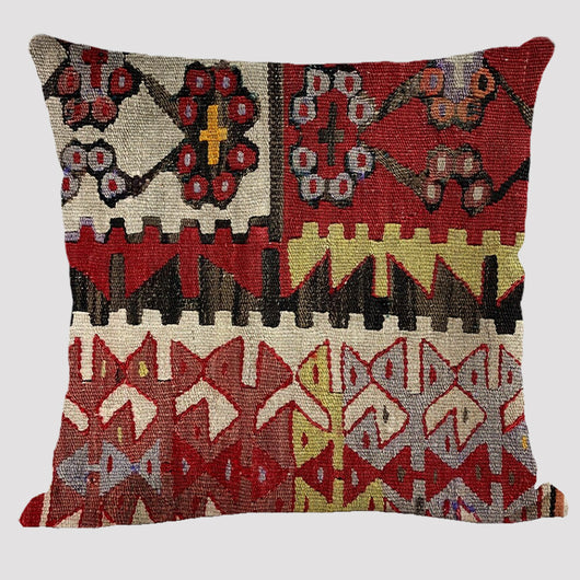 Almohada Reversible Étnica de Lino Bohemio Doble Cara - Image 30