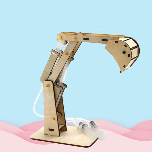 Excavadora Hidráulica de Madera - Juguete Educativo Artesanal - Image 8