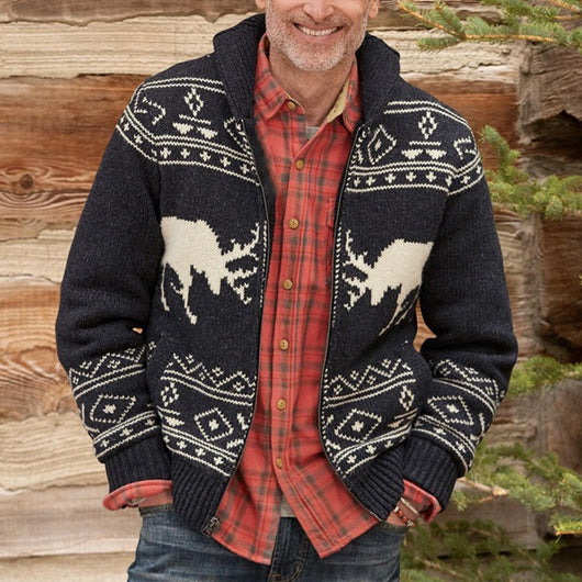 Chaqueta de Punto con Cierre para Hombre - Image 6