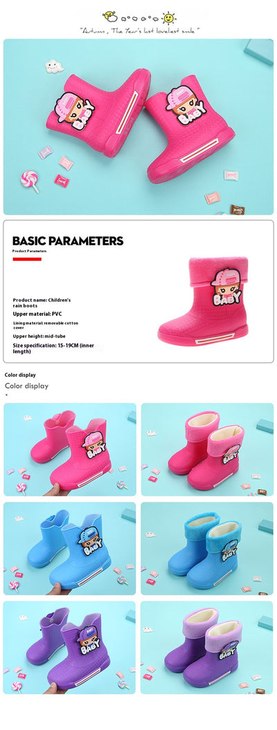 Botas de Lluvia Impermeables Antideslizantes para Toda la Familia - Image 14