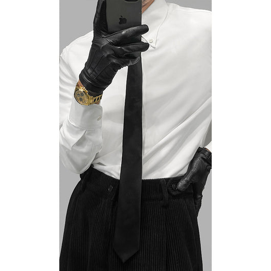 Camisa Italiana de Cuello Puntiagudo Manga Larga para Hombre - Image 10