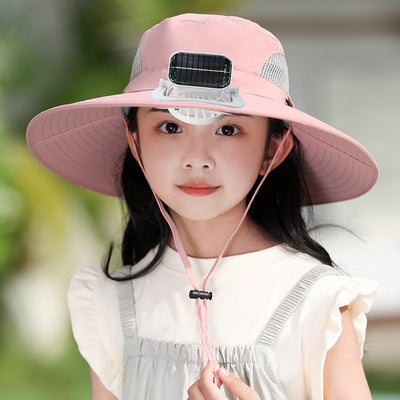 Gorra Ventilador Solar con Potencia de Viento Fuerte Recargable - Image 13