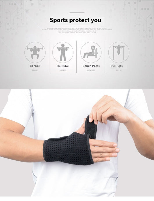 Guantes de Soporte Fijo para Tendones Articulares para Hombres - Image 17