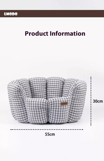 Cama Cuadriculada para Mascotas Todo Clima - Image 9