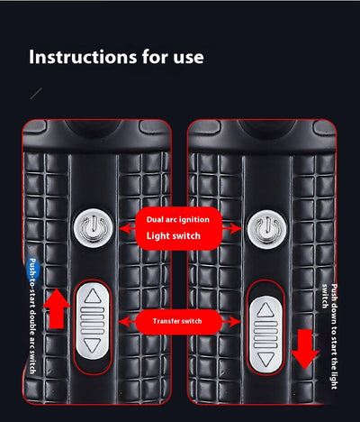 Linterna LED Multifunción Impermeable 3 en 1 con Encendedor - Image 31