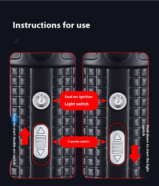 Linterna LED Multifunción Impermeable 3 en 1 con Encendedor - Image 31