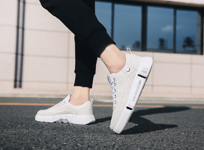 Zapatos Casuales Salvajes para Hombre en Lino y Lona - Image 13