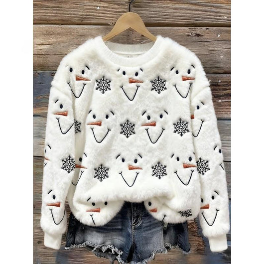 Sudadera Cuello Redondo con Pelaje Sintético para Otoño e Invierno - Image 19