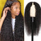 Diadema de Cabello Humano Rizado en Forma V
