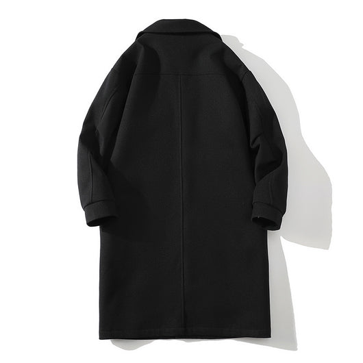 Abrigo de Lana Clásico Estilo Británico para Hombre - Image 3