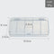Transparent Small Five Grid