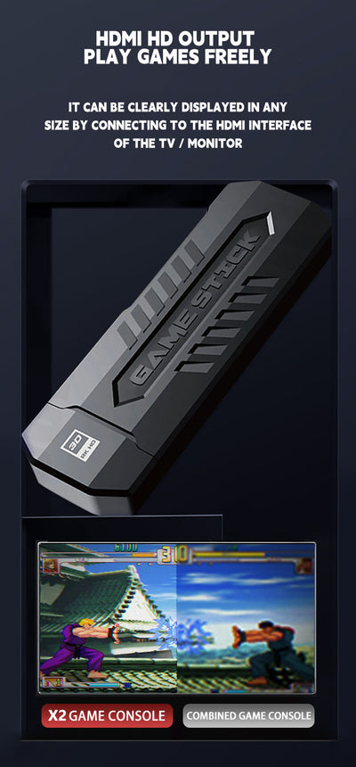 Consola de Videojuegos X2 Blue 4K con Doble Conexión Inalámbrica - Image 17