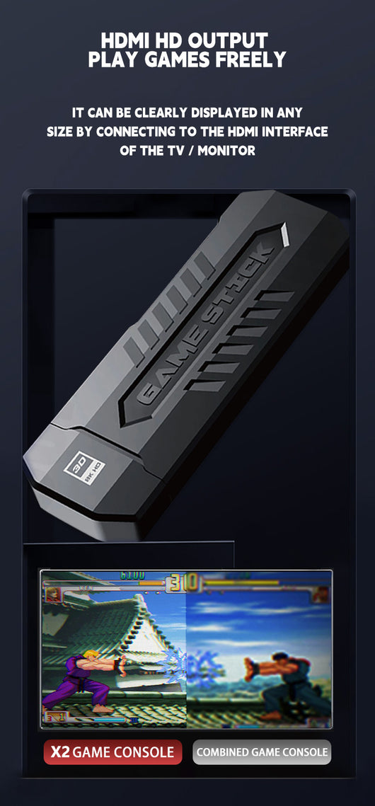 Consola de Videojuegos X2 Blue 4K con Doble Conexión Inalámbrica - Image 17