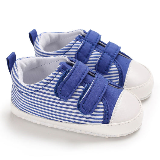 Zapatos Casuales Antideslizantes con Rayas y Velcro - Image 9
