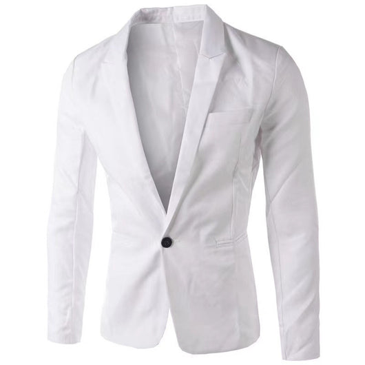 Saco Casual de Botón Simple para Hombre - Corte Moderno - Image 36
