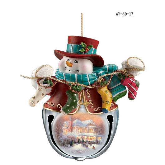 Decoración Navideña de Muñeco de Nieve - Adhesivo para Ventanas y Cristales - Image 8